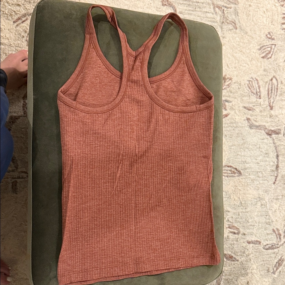 Rust / copper color Lululemon Tank Top